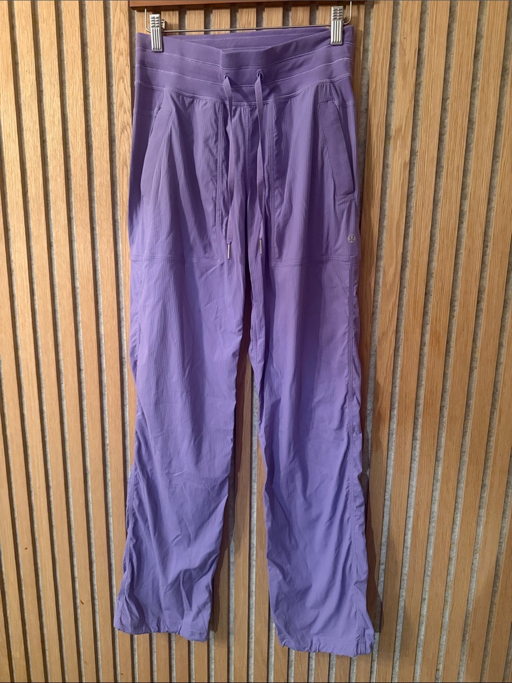 Lulu Lemon Lavender Athletic Drawstring Studio Pants